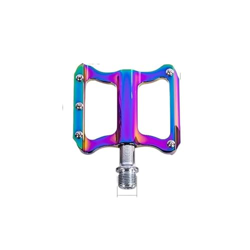 Pedales Mtb Pedal de bicicleta Mtb Pedal plano de buen agarre cojinetes de aleación ultraligeros y pedalos de bicicleta de carretera antideslizantes d características