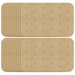 Jesnoe 200 unids freidora de aire de papel con agujero de aire freidora de aire para Ninja DZ201, DZ401 doble freidora de aire accesorios características