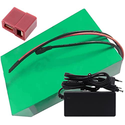 Batería de bicicleta electrónica, 24V 27AH Batería de litio de bicicleta electrónica con bicicleta con Bms y cargador 29.4V 27000 mAh Batería de litio características