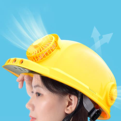 KUMADAI Gorra Ventilador Placa Solar Casco de Obra con 3 Ventilador Enfriador Gorras de Hombre Verano Transpirable Ventilador Gorra Solar Ajustable de características