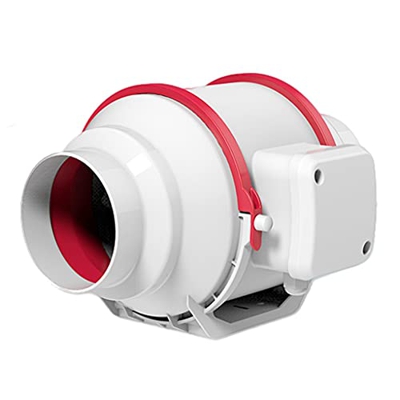 HANDIYA Ventilador de baño Ventilador De Escape del Fanático De La Cocina del Ventilador del Baño del Baño De 6 Pulgadas