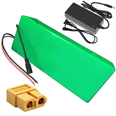 Batería de bicicleta electrónica, 48V 6000 mAh E-scooter Battery Battery Battery 6AH Batería de iones de litio for reemplazar la batería de plomo-ácid