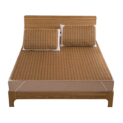 HCZS Colchón de enfriamiento de bambú Plegable, Estera de bambú de Mahjong carbonizado Transpirable Cojín de Dormir de Verano Suave para el Dormitorio características