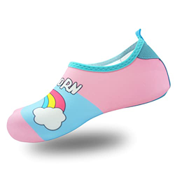 PTHTECHUS Niño Zapatos de Agua Sandalias Descalzas Barefoot Calcetines Respirable Secado rápido Sandalias Nadar Proteger Los Pies Niños en oferta