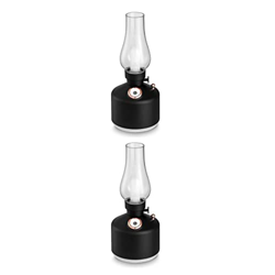 lmoikesz 2 Juegos de Humidificador con luz nocturna generador de niebla recargable difusor de gran capacidad rociador frío hogar dormitorio sala de es características