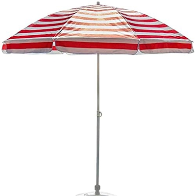 Patio Offset Umbrella Outdoor Garden Parasols Garden Parasol 2.5m Beach Parasol Sun Umbrella for Garden with 210d Oxford Cloth Protection for Balcony 