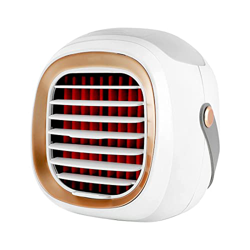 USB carga portátil multifunción aire acondicionado ventilador hogar refrigerador CD3, White Cd3, M en oferta