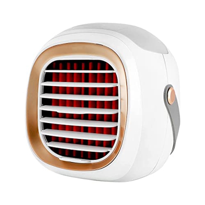 USB carga portátil multifunción aire acondicionado ventilador hogar refrigerador CD3, White Cd3, M
