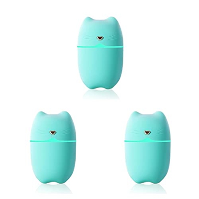 lmoikesz 3 Juegos de Humidificador de aire, 260ml, aceite esencial, temporizador eléctrico, difusor de Aroma, generador de niebla de plástico, rociado