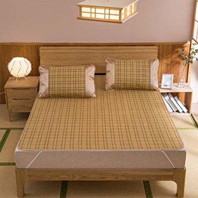 XWSM Cama De Estera De Bambú/Cojín De Dormir Refrescante De Verano/Colchón De Ratán, Estera De Dormir De Verano, Estera De Dormir De Verano De Bambú C