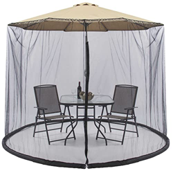HMLOPX 1 0 pies Mosquito Bug Net, Parasol Mosquito, Mosquitera, Jardín de Césped al Aire Libre Paraguas Cubierta de sombrilla en oferta