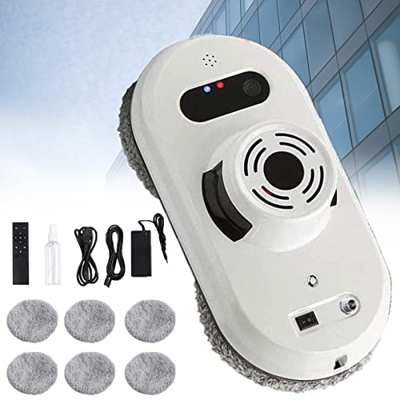 Robot de Limpieza de Ventanas, Robot de Limpieza de Ventanas eléctrico Inteligente con Control Remoto Inteligente, Sistema de adsorción al vacío, para