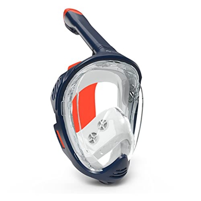 HXKJ Juego de esnórquel seco Splonary, máscara de esnórquel Profesional, máscaras de natación subacuáticas, Plegable, S-XL