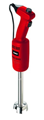ELMA Batidora Industrial 220W Trituradora de Mano, Rojo, Velocidad Variable
