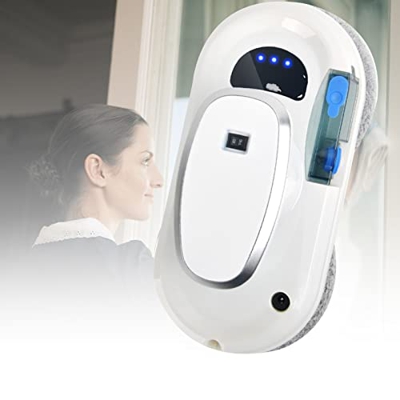 Robot Limpiador de Ventanas Inteligente, Robot de Limpieza por vacío con Control Remoto Adecuado para Limpiar Todas Las Superficies, Aspirador automát