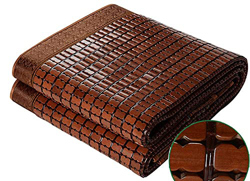 HCZS Estera de Dormir de Verano refrescante Colchón de bambú de Mahjong carbonizado Suave y Duradero con tendón de Res Doble - para Dormitorio Cojín d en oferta