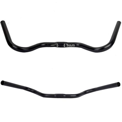 Manillar Negro Delicado de la Bicicleta de la Bici de la aleación de Aluminio, Bicicleta de Ciclo del Manillar para la Bici en oferta