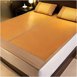 Alfombras para dormir de verano Cama doble for dormir de verano, colchón de cama de bambú, respirable, colchón de cama de enfriamiento plegable multif precio