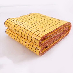 Transpirable Cojín De Dormir De Verano, Estera de Dormir de Verano de bambú carbonizado, Estera de bambú Mahjong carbonizada Transpirable, para el Dor en oferta