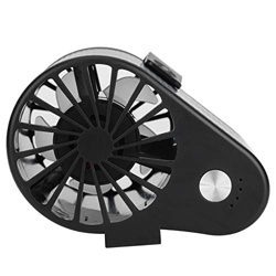 TENP Mini Ventilador, Mini Ventilador Montado en la Cintura ABS con Carga USB para IR de Excursión para Acampar para Deportes Al Aire Libre para Viaja precio