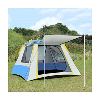 FZ FUTURE Carpa Grande Carpa Familiar para Festival Al Aire Libre Senderismo,Tienda de Campaña Familiar Impermeable,Tienda Emergente de 4 Estaciones c