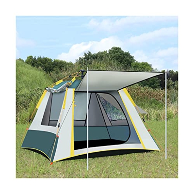 FZ FUTURE Carpa Grande Carpa Familiar para Festival Al Aire Libre Senderismo,Tienda de Campaña Familiar Impermeable,Tienda Emergente de 4 Estaciones c