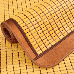 Bonilaan Colchoneta de Dormir de Verano,Colchón de Bambú Plegable, Almohadilla de refrigeración para colchón, Almohadilla de Dormir de Verano Suave,Ye precio