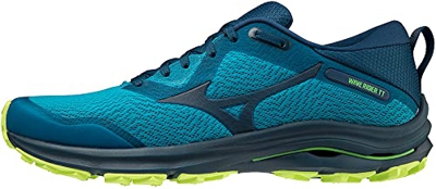 Mizuno Wave Rider TT, Zapatillas de Trail Running Hombre, Algiers Blue/Gibraltar Sea/NLim, 43 EU