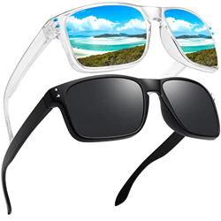 LEDING&BEST Gafas de sol Polarizadas Para Hombre Mujer/Gafas casuales Golf pesca Deportes al aire libre con protección UV marco TR90 Gafas de sol precio