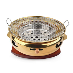 HDNCJFLEQ Barbacoa De Carbón Parrilla de Barbacoa, Parrilla de carbón sin Humo para Interiores, Barbacoa, Barbacoa Redonda doméstica, Estufa de Parril precio