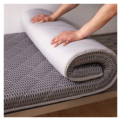 LIUAN Colchoneta de suelo Tatami para dormir, colchón transpirable para futón tatami, colchón de futón japonés suave, grueso, colchón plegable para co