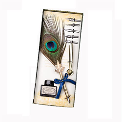 ZWEBY Pluma de Ave Suministros de Caja de Pluma de Pluma de Plumas. para Él Hombres Papá (Color : A, Size : 26x11.5cm) precio