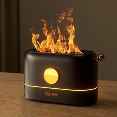 Eummy Flame Air diffuser Noise Flame Air humidificator USB charge aromatic diffuser humidificator tricolor Flame Oil diffuser Home Room Office yoga