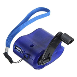 LIANGMEI Cargador de emergencia del teléfono de la manivela del USB cargador portátil del teléfono móvil MP4 fuente de alimentación manual al aire lib características