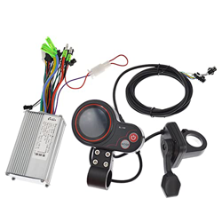 Miletine Pantalla de control de velocidad de la bici fuerte sin escobillas LCD Pulgar Shifter Bike Control de velocidad Pantalla para E-bike B en oferta