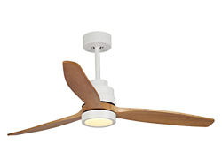 Ventilador de techo DC de 132 cm con control remoto y LED VENUS WHITE PRIORITY Purline en oferta
