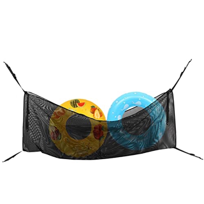 Dificato Red de Almacenamiento de Juguetes de Piscina | Organizador de Almacenamiento de Flotador de Piscina | Bolsa de Almacenamiento para Piscina