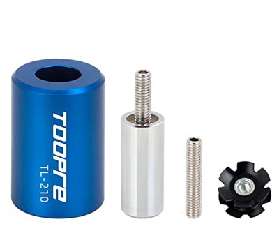 WLDOCA Herramienta de instalación de Ajuste de Tuerca de Estrella de Bicicleta, Tubo de dirección de Bicicleta MTB, componentes de Auriculares, Herram