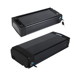 TGHY 36V 10.4Ah,13Ah,15.6Ah,18.2Ah,20.8Ah Batería de Bicicleta eléctrica para Rack Trasero para Motor 200W-750W, E-Bike batería de Iones de Litio para características
