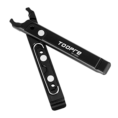 WLDOCA Bicicleta Cadena Checker Hebilla alicates aleación de Aluminio Bicicleta Cadena removedor Clip neumático Palanca | Almacenamiento Hebilla mágic