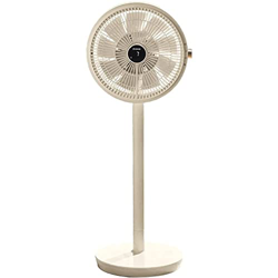 Habiba Ventiladores de pie Ventiladores de pie Ventilador de Torre oscilante silencioso de Alta energía Pantalla HD con Control Remoto Motor de CC Inc características
