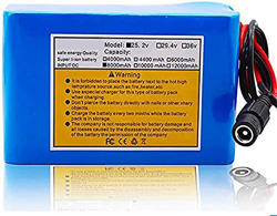 stdpcxz 24V 8Ah Batería Batería De Litio, 8000Mah Bicicleta Eléctrica Ciclomotor/Eléctrica/Batería De Iones De Litio 6S3p, con + Cargador 24V 8Ah en oferta