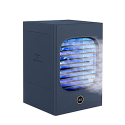 RENJIELI Ventilador de aire acondicionado portátil 4 en 1 con evaporador de aire acondicionado multifuncional para habitación o escritorio, con 3 velo precio