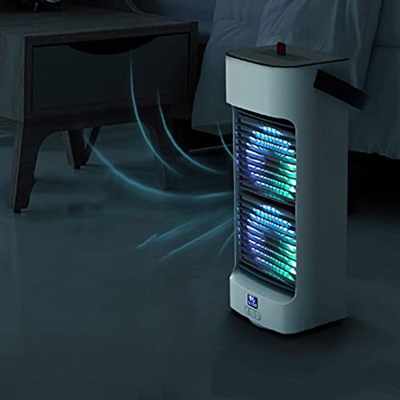 ZCBYBT Ventilador De Agua USB De Escritorio, Pantalla Digital Inteligente En Enfriador De Spray Ion Ion Ion Ion, Atomizador Creativo del Hogar, Portát