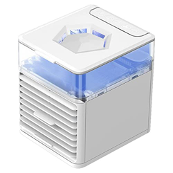 RENJIELI Aire Acondicionado portátil 4 en 1, Ventilador Enfriador de Aire, Mini Aire Acondicionado evaporativo Personal, Aire Acondicionado portátil c en oferta