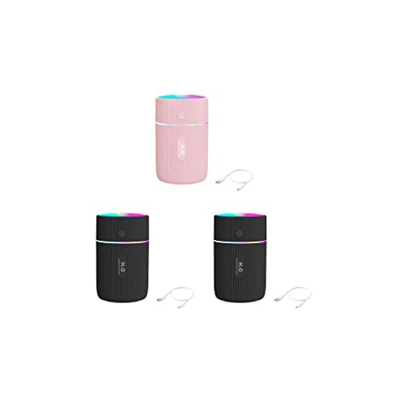 YUSSEQDD 3 Juegos de Humidificador de aire de 220ML, difusor de niebla de bajo ruido, rociador a prueba de fugas para el hogar
