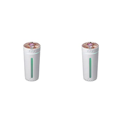 lmoikesz 2 Juegos de Humidificador de aire 2022, difusor ajustable recargable por USB, generador de niebla portátil en oferta