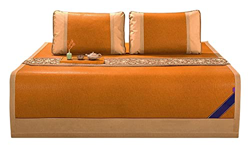 GBEN Matina de ratán Plegable de Verano Rattan Mata de Dormir de Hielo colchón de Cama de Seda Almohadilla de enfriamiento Liso 22.7.5 (Size : 150x195 precio