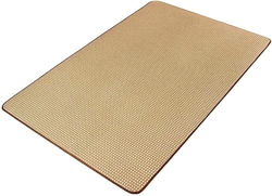 Alfombras para dormir de verano Fibra natural de verano retirable y refrescante alfombra de ejercicios for dormir for dormir, multifunción fácil de al en oferta