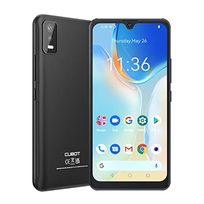 CUBOT Note 8, Smartphone sin Contrato, 4G Android 11Teléfono Móvil, Pantalla HD de 5,5 Pulgadas, cámara de 13MP + 5MP, batería de 3100mAh, 2GB/16GB, 1